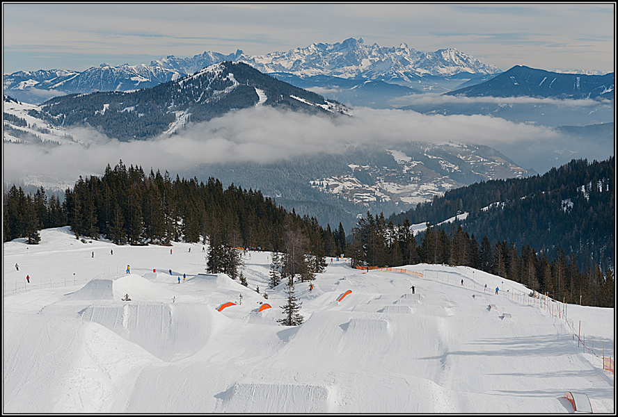 snowboarding funpark